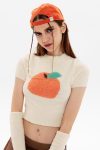 Fruit-Pattern-Jackquard-Sleevelet-Sweater-2