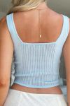 Blue-Ribbed-Knit-Patchwork-Tank-Top-1