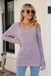 Casual-Square-Neck-Ribbed-Sweater-3