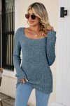 Casual-Square-Neck-Ribbed-Sweater-3