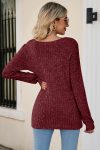 Casual-Square-Neck-Ribbed-Sweater-3