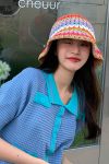 Coloured-Striped-Woven-Straw-Hat-1