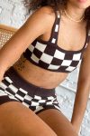 Contrast-Checkerboard-Cami-Crop-Top-Shorts-Set-1