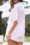 Contrast-Striped-Shirt-Two-piece-Shorts-Set-5