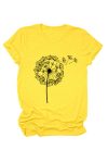 Dandelion-Graphic-T-shirt-2
