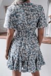 Floral-Print-Chiffon-Mini-Dress-khaki2