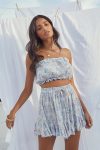 Floral-Print-Strapless-Crop-Top-Culottes-Two-Piece-Outfit-3