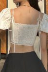 French-Puff-Sleeve-Smocked-Crop-Top-1