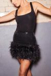 Fuzzy-Sequins-Bodycon-Mini-Skirt-1