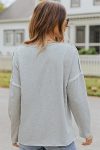 Gray-Pocketed-Oversized-Drop-Sleeve-Top-1