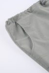 Gray-Zipper-Tank-Top-Drawstring-Mini-Skirt-Suits-6