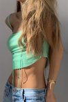 Green-Square-Neck-Braided-Drawstring-Crop-Top-1