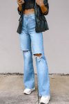 High-Rise-Distressed-Jeans-1