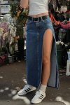 High-Waist-High-Slit-Denim-Skirt-7