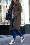 Lapel-Solid-Color-Plush-coat-1