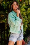 Mint-green-Chain-Tassel-Denim-Jacket-5