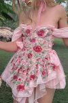 Off-Shoulder-Floral-Print-Corset-Dress-1