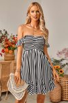 Off-Shoulder-Ruffled-Striped-Mini-Dress-12