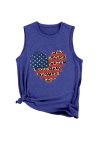 Peach-Heart-Flag-Graphic-Sleeveless-T-shirt-2