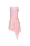 Pink-Low-Cut-Ruched-Tank-Dress-3