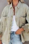 Pocketed-Solid-Color-Distressed-Denim-Jacket-10