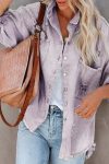 Pocketed-Solid-Color-Distressed-Denim-Jacket-10