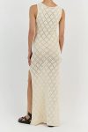 Rhombus-Crochet-Hollow-Out-Knit-Tank-Dress-1