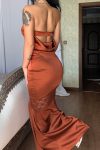 Satin-Backless-Lace-Patchwork-Strapless-Dress-1