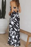 Satin-Irregular-Geometric-Print-Backless-Dress-3