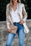 Sequins-Solid-Color-Long-Sleeve-Suit-Coat-5