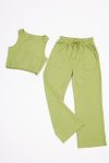 Solid-Color-Tank-Top-Drawstring-High-Waist-Long-Pants-Set-9