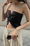 Solid-Color-Twisted-Strapless-Crop-Top-3