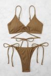 Solid-Tie-up-Metal-Buckle-Bikini-Suits-1