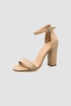 SolidAnkleStrapHighHeelSandals10