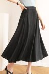 Solid-Color-Full-Pleated-High-Waist-Skirt5