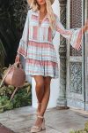 Striped-Print-Patchwork-Tiered-Dress-4