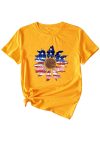 Sunflower-Flag-Print-T-shirt-1