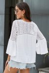 V-Neck-Button-Down-Crochet-Tops-5