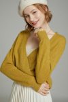 V-Neck-Solid-Color-Wool-Cardigan-11