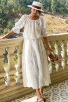 White-Embroidered-Lace-Pleated-Skirt4