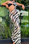 Zebra-Print-Irregular-Cutout-Cover-up-Dress-4